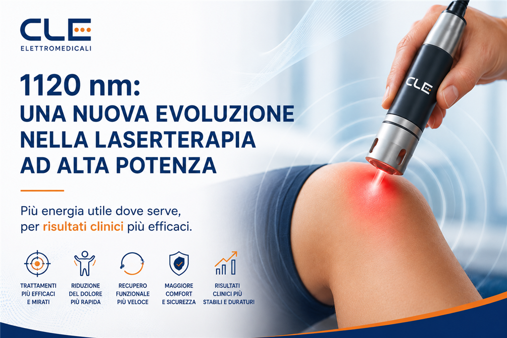 Perché la lunghezza d'onda a 1120 nm  rappresenta un'evoluzione nella laser-terapia ad alta potenza